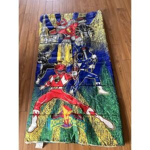 Mighty Morphin Power Rangers Sleeping Bag 1994 Saban Pristine!! Vtg 90s Megazord